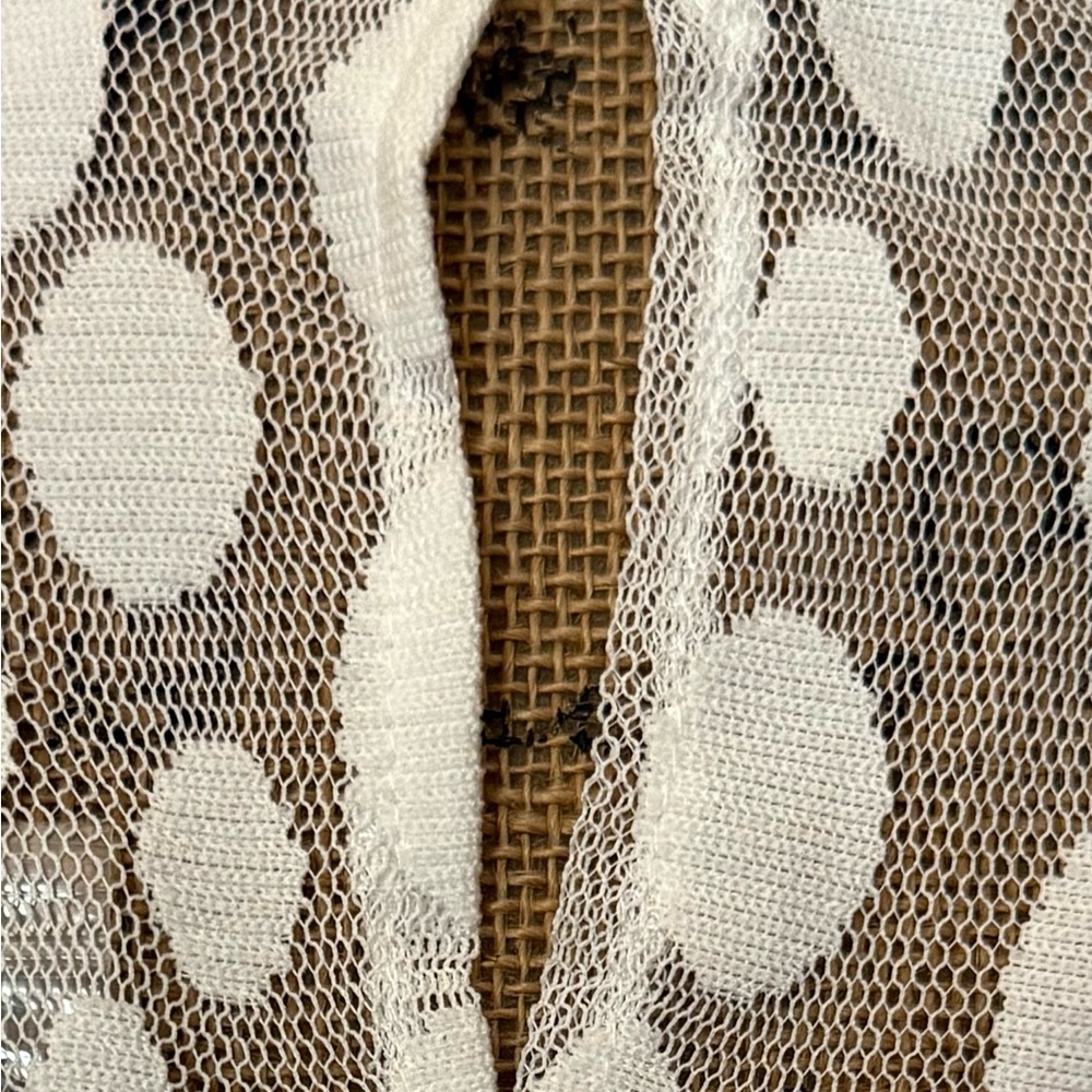 Unique Spectrum White Polka Dot Blouse - Picture 2 of 7